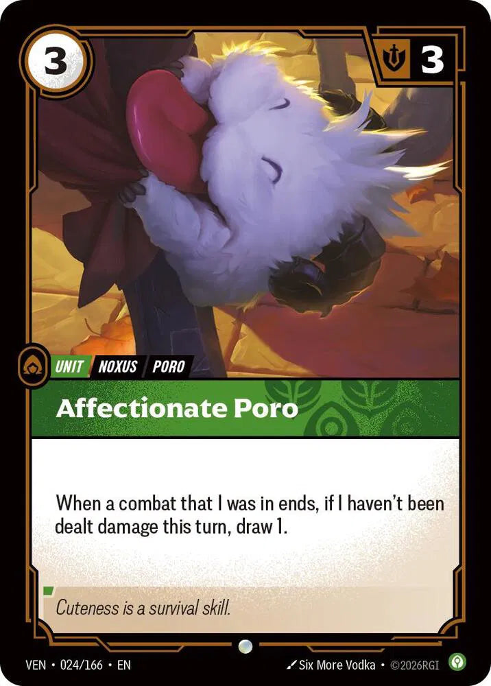 Affectionate Poro 024/166 · Foil (Vendetta)