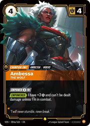 Ambessa, The Wolf (Alternate Art) 084a/166 (Vendetta)
