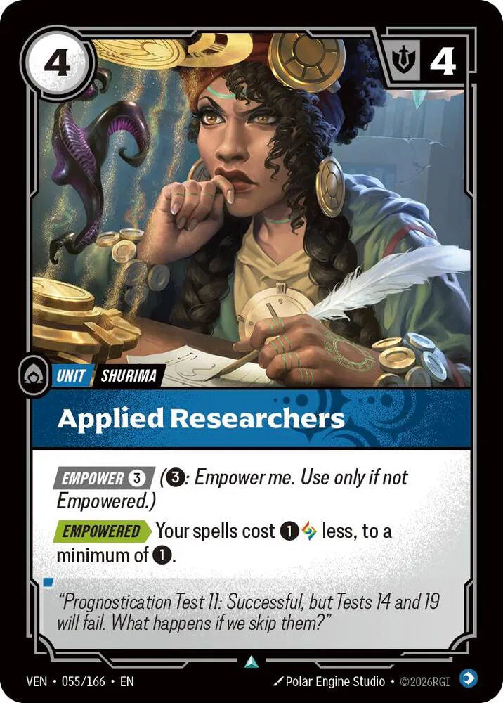 Applied Researchers 055/166 · Foil (Vendetta)