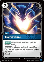 Clairvoyance 056/166 · Foil (Vendetta)