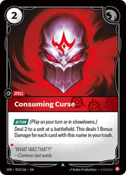 Consuming Curse 010/166 · Normal (Vendetta)