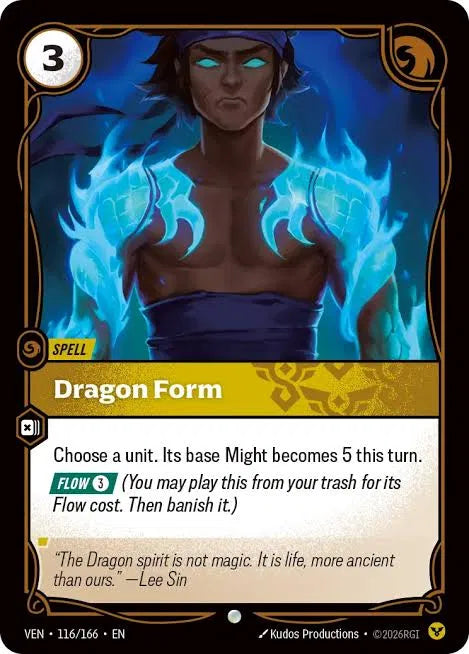 Dragon Form 116/166 · Foil (Vendetta)