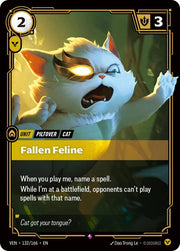 Fallen Feline 132/166 · Foil (Vendetta)