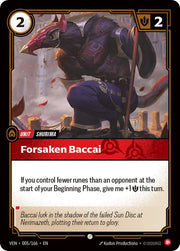 Forsaken Baccai 005/166 · Foil (Vendetta)
