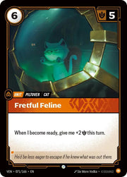 Fretful Feline 071/166 · Foil (Vendetta)