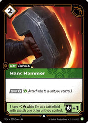 Hand Hammer 027/166 · Foil (Vendetta)