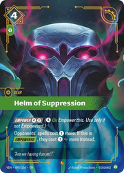 Helm of Suppression 045/166 · Foil (Vendetta)