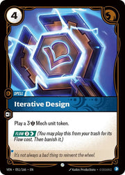 Iterative Design 051/166 · Foil (Vendetta)