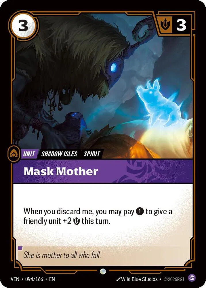 Mask Mother 094/166 · Foil (Vendetta)