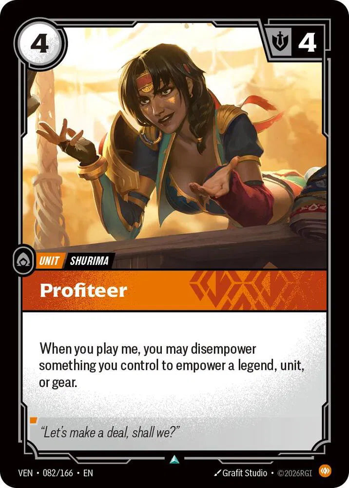 Profiteer 082/166 · Foil (Vendetta)