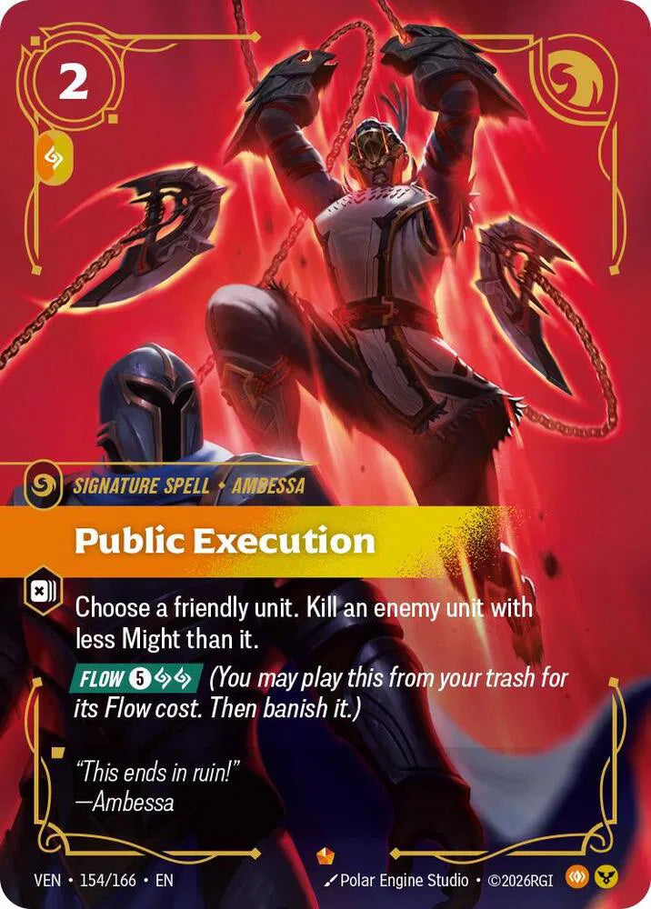 Public Execution 154/166 · Foil (Vendetta)