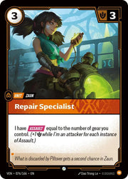 Repair Specialist 076/166 · Foil (Vendetta)
