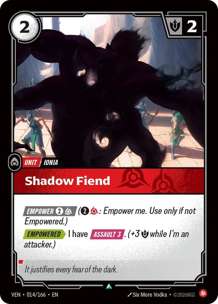 Shadow Fiend 014/166 · Normal (Vendetta)