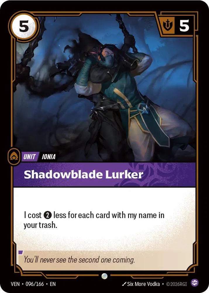 Shadowblade Lurker 096/166 · Foil (Vendetta)
