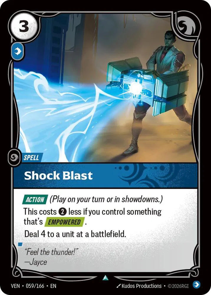 Shock Blast 059/166 · Foil (Vendetta)