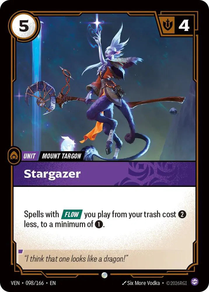 Stargazer 098/166 · Foil (Vendetta)