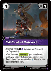 Tail-Cloaked Matriarch 104/166 · Foil (Vendetta)