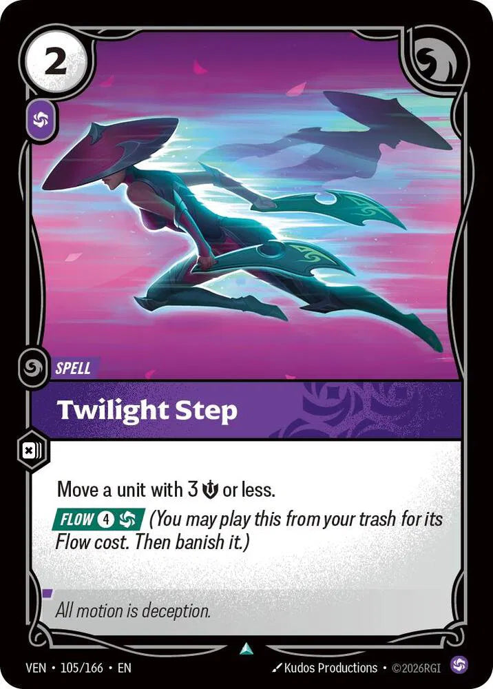 Twilight Step 105/166 · Foil (Vendetta)