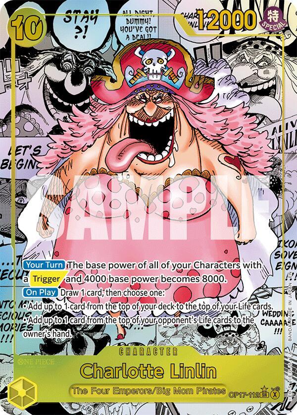 Charlotte Linlin (112) (Manga) OP17-112 (The World's Strongest Warriors)