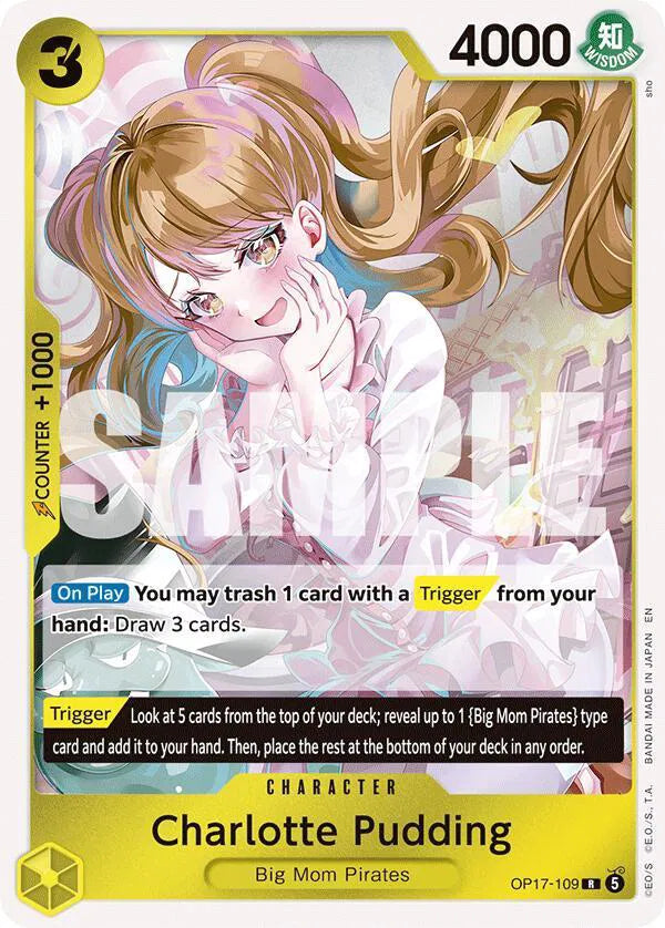 Charlotte Pudding OP17-109 (The World's Strongest Warriors)