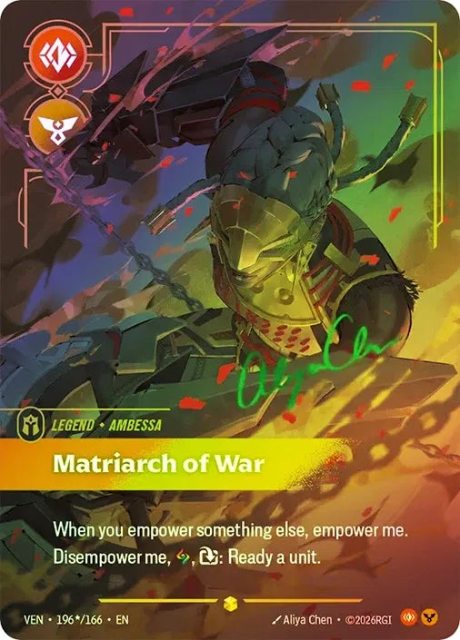 Ambessa - Matriarch of War (Signature) 196*/166 (Vendetta)