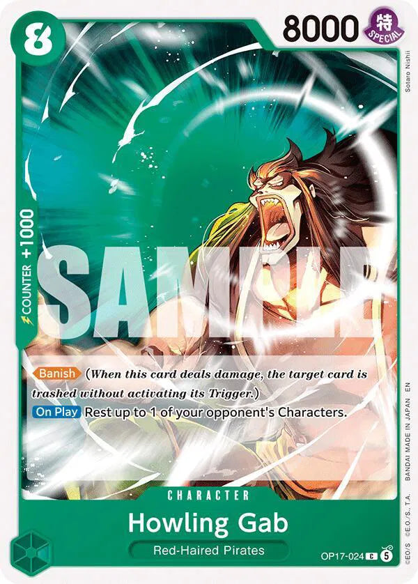 Howling Grab OP17-024 (The World's Strongest Warriors)