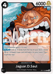 Jaguar.D.Saul OP17-089 (The World's Strongest Warriors)
