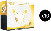 30th Celebration Elite Trainer Box Case (Unsealed Case)