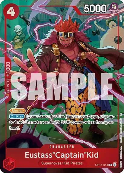 Eustass"Captain"Kid (One Piece Card Game Illustration Box Vol. 8) OP14-014 · Foil (One Piece Promotion Cards)