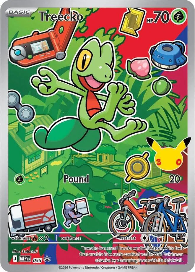 Treecko -  055 · Holofoil (Mega Evolution Promos)