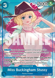 Miss Buckingham Stussy (Alternate Art) OP17-054 (The World's Strongest Warriors)