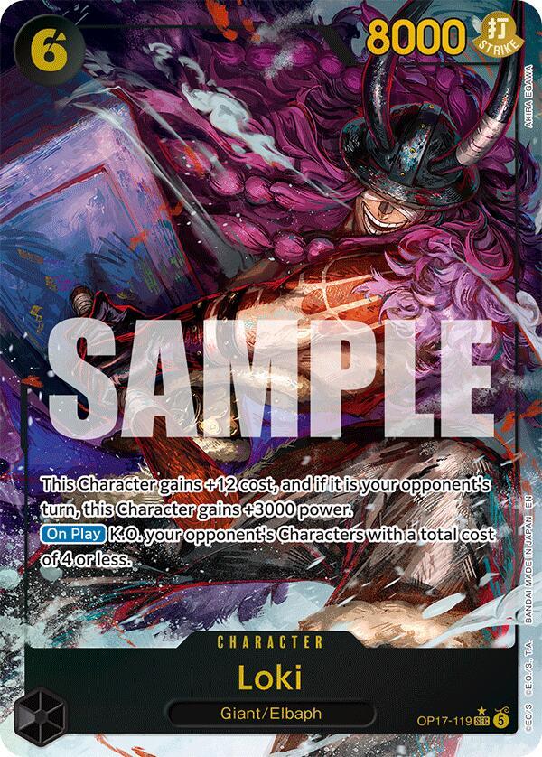 Loki (Alternate Art) OP17-119 (The World's Strongest Warriors)