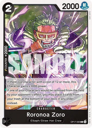 Roronoa Zoro OP17-095 (The World's Strongest Warriors)