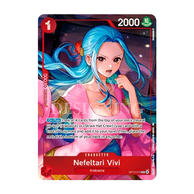 Nefeltari Vivi (Heroines Special Set) OP13-012 (One Piece Promotion Cards)