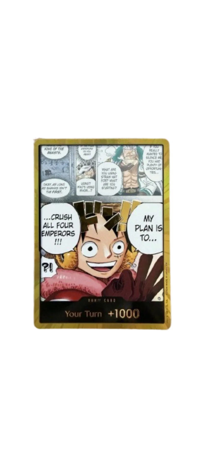 DON!! Card (Alternate Art) (The World's Strongest Warriors)