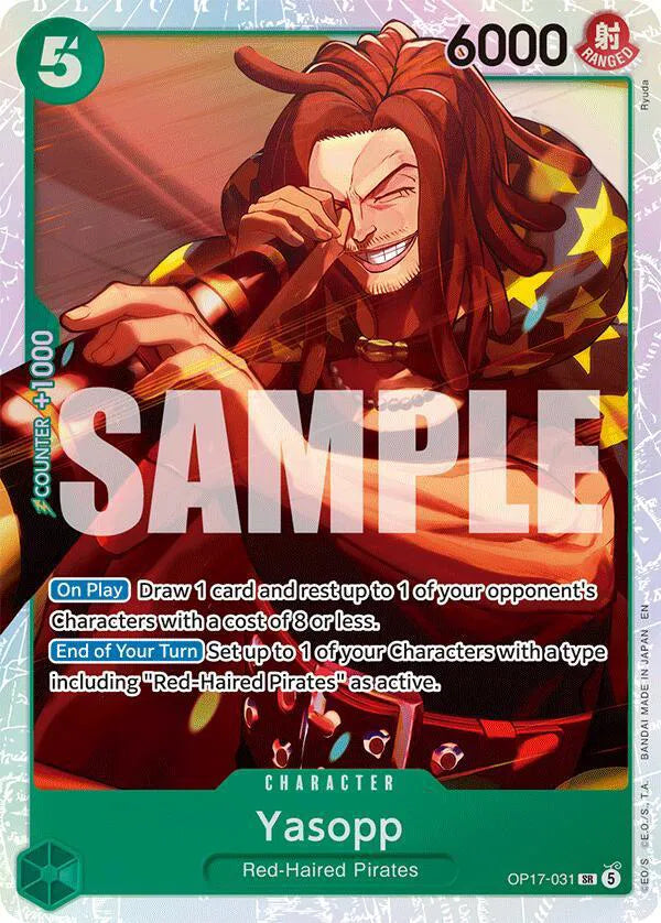 Yasopp OP17-031 (The World's Strongest Warriors)