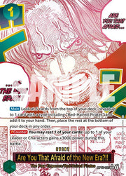 Are You That Afraid of the New Era?! (Alternate Art) OP17-037 (The World's Strongest Warriors)