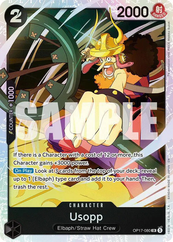 Usopp OP17-080 (The World's Strongest Warriors)
