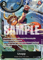 Usopp (Alternate Art) OP17-080 (The World's Strongest Warriors)