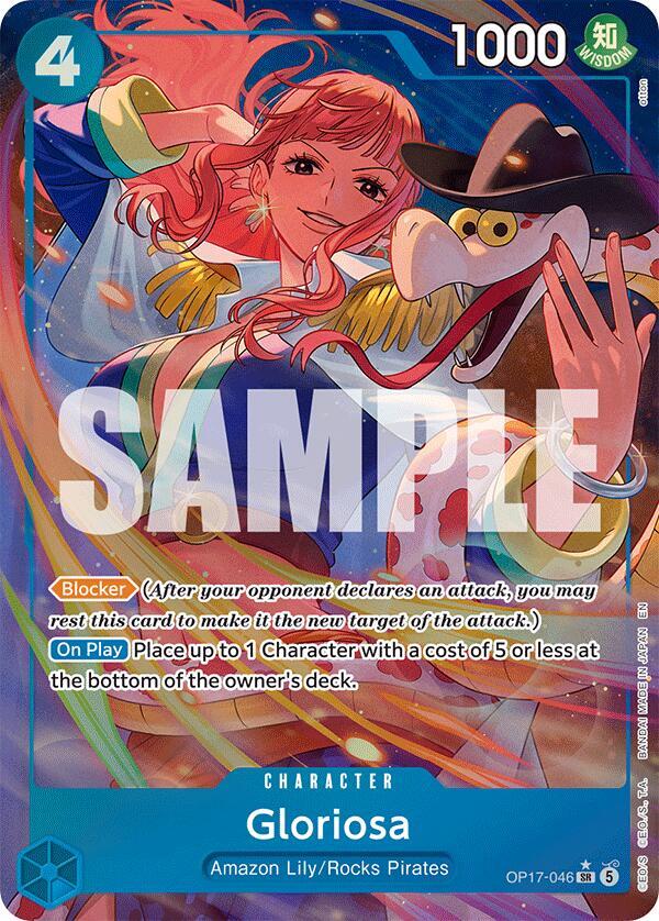 Gloriosa (Alternate Art) OP17-046 (The World's Strongest Warriors)