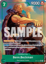 Benn.Beckman (Alternate Art) OP17-027 (The World's Strongest Warriors)
