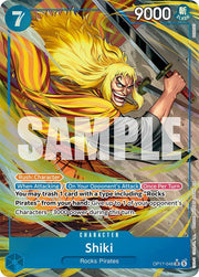Shiki (048) (Alternate Art) OP17-048 (The World's Strongest Warriors)