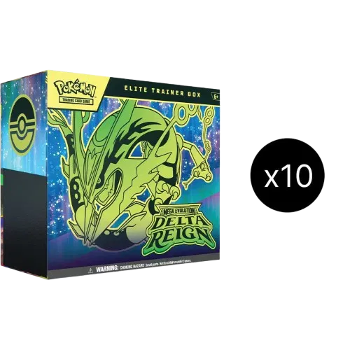 [Pre-Order] Delta Reign Elite Trainer Box Case (ME06: Delta Reign)