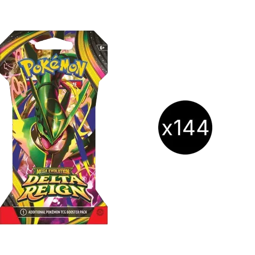 [Pre-Order] Delta Reign Sleeved Booster Case (ME06: Delta Reign)