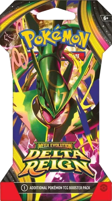 [Pre-Order] Delta Reign Sleeved Booster Pack (ME06: Delta Reign)