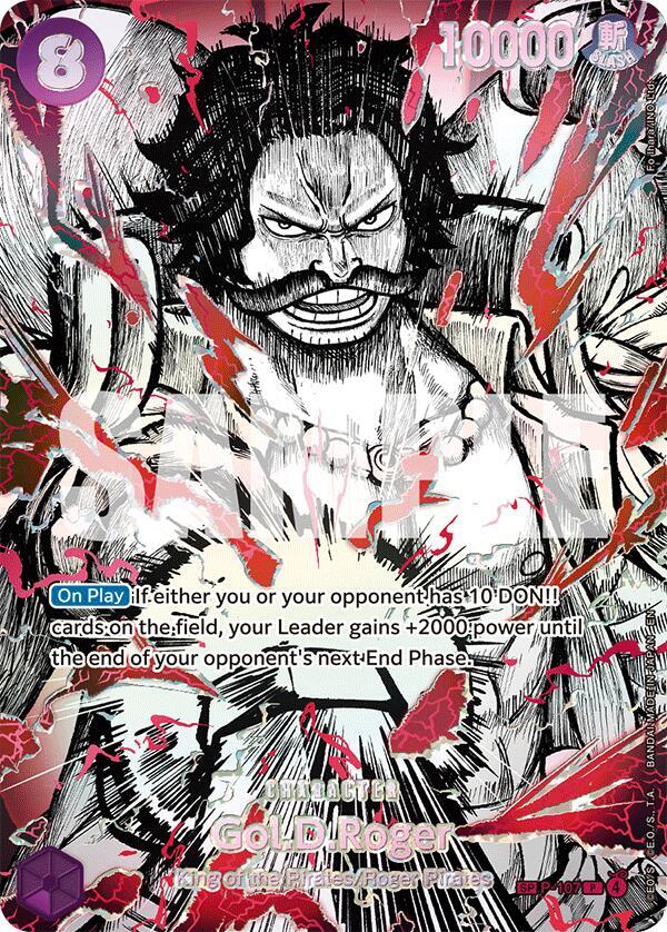Gol.D.Roger (P-107) (SP) (The World's Strongest Warriors)