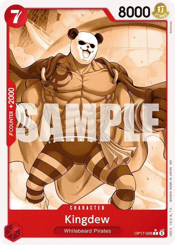 Kingdew (Pandaman Art) OP17-006 (The World's Strongest Warriors)