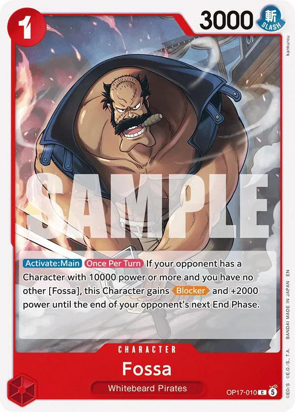 Fossa OP17-010 (The World's Strongest Warriors)