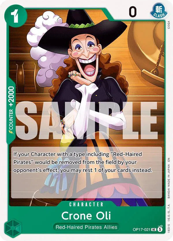Crone Oil OP17-021 (The World's Strongest Warriors)