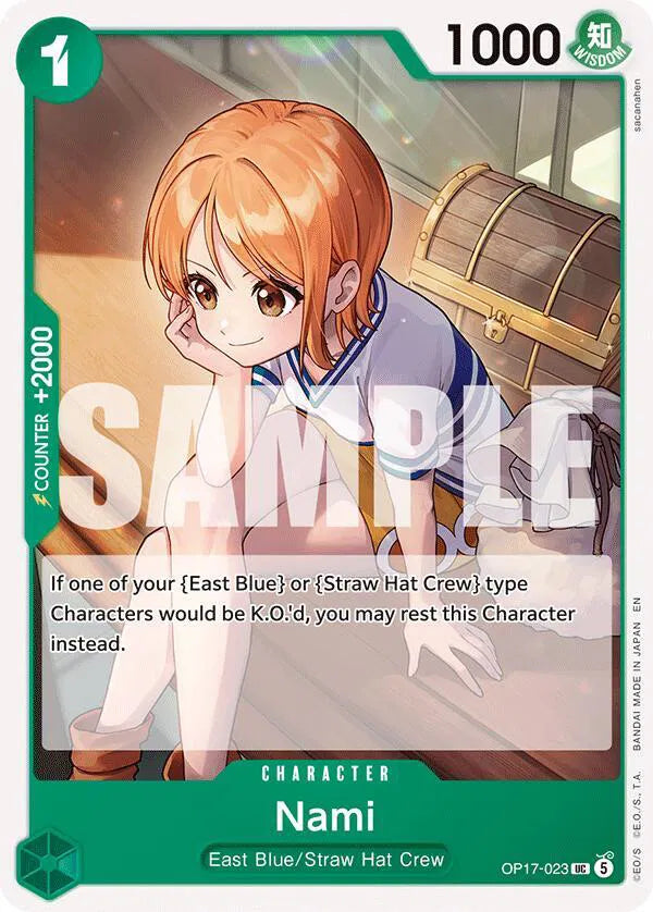 Nami (023) OP17-023 (The World's Strongest Warriors)